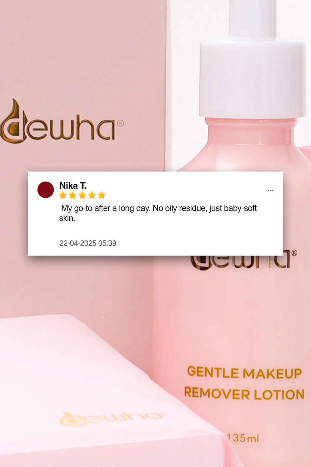 Gentle Makeup Remover Lotion (135Ml) - Image 5