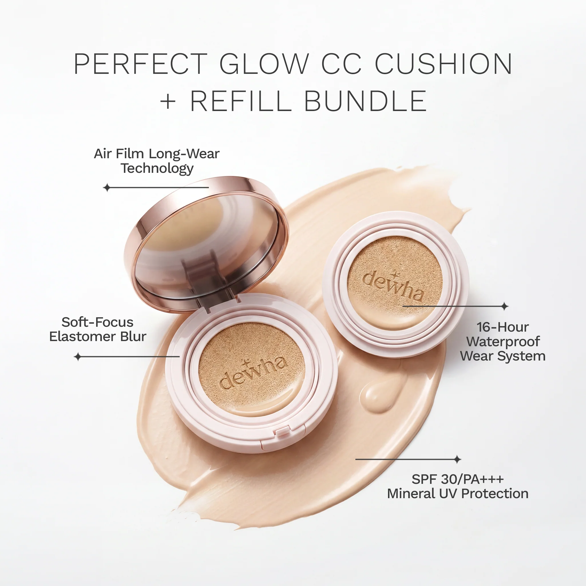 Perfect Glow CC Cushion + 2 Refill - Image 3