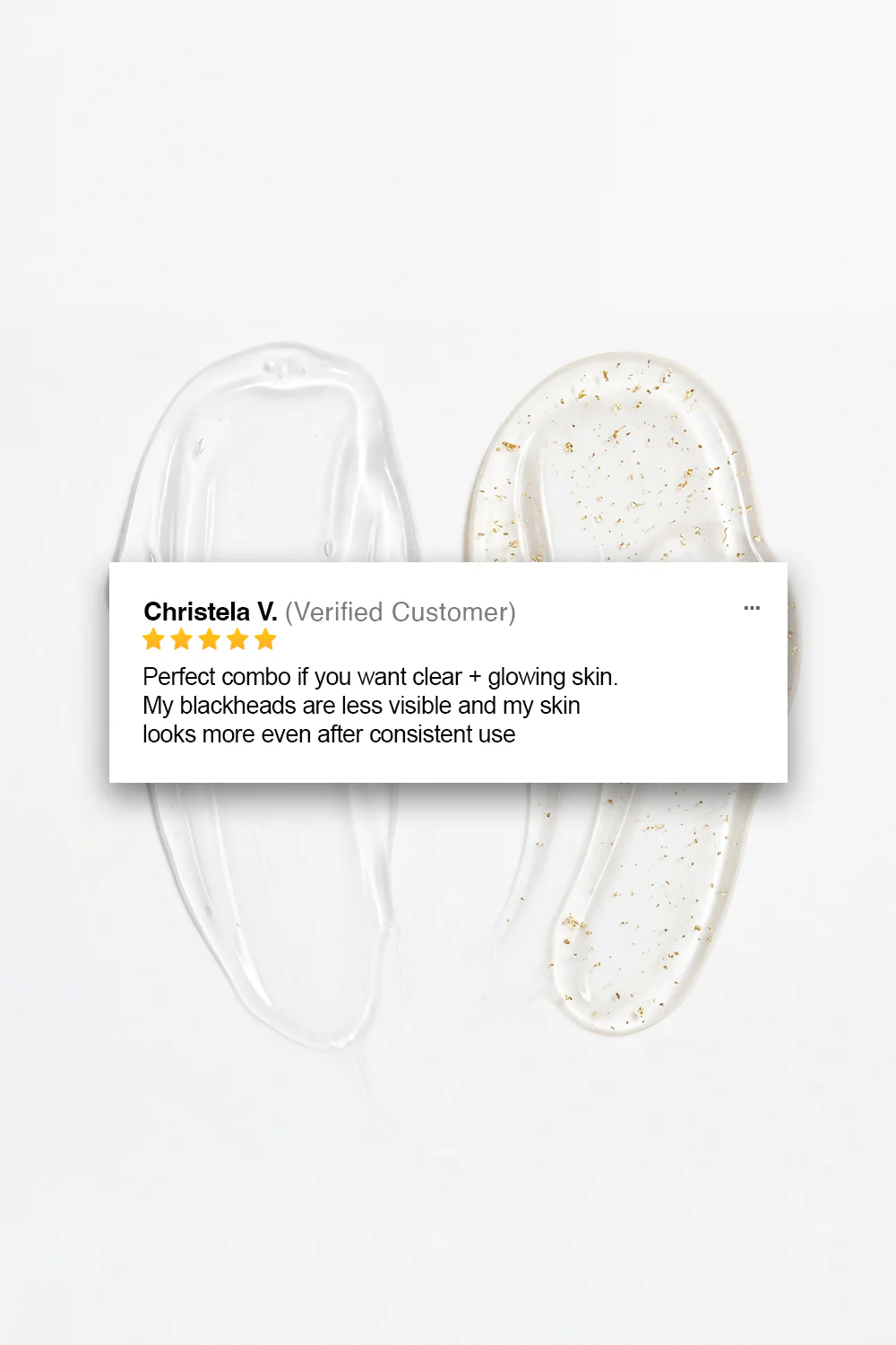 Clear & Firm Serum Duo (Pore Perfecting PHA Serum + Gold Intense Anti-Aging Serum) - Image 5