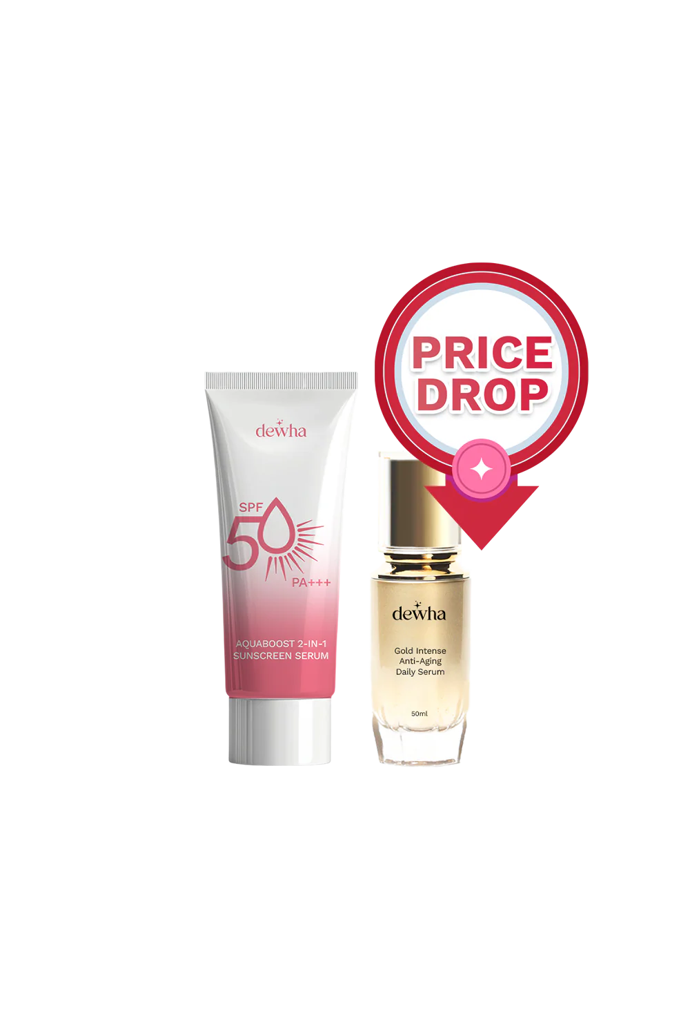Skin Luminize Duo: Gold Serum + Sunscreen
